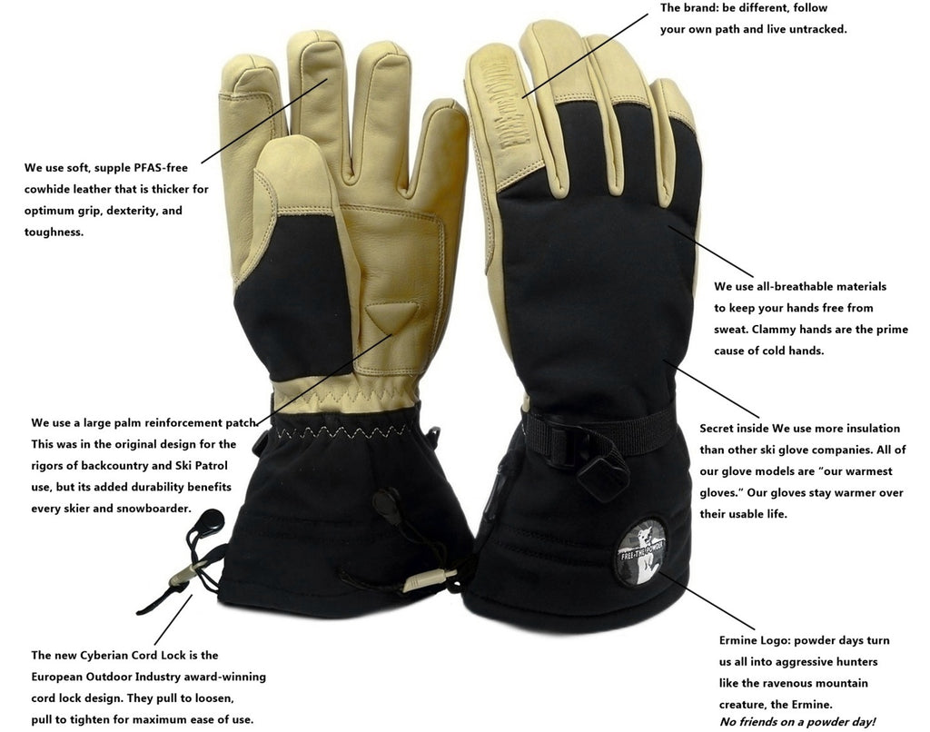 The Free the Powder Glove